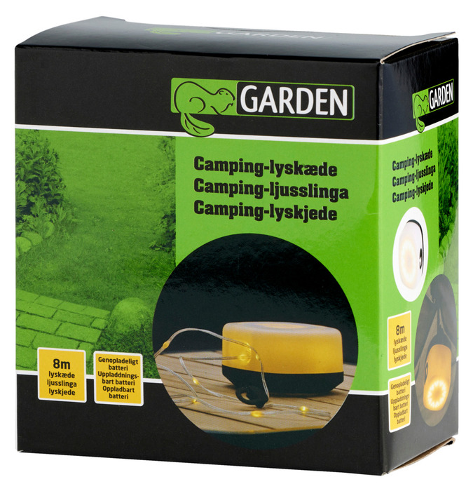 Campinglyskæde 7,95 meter - Garden